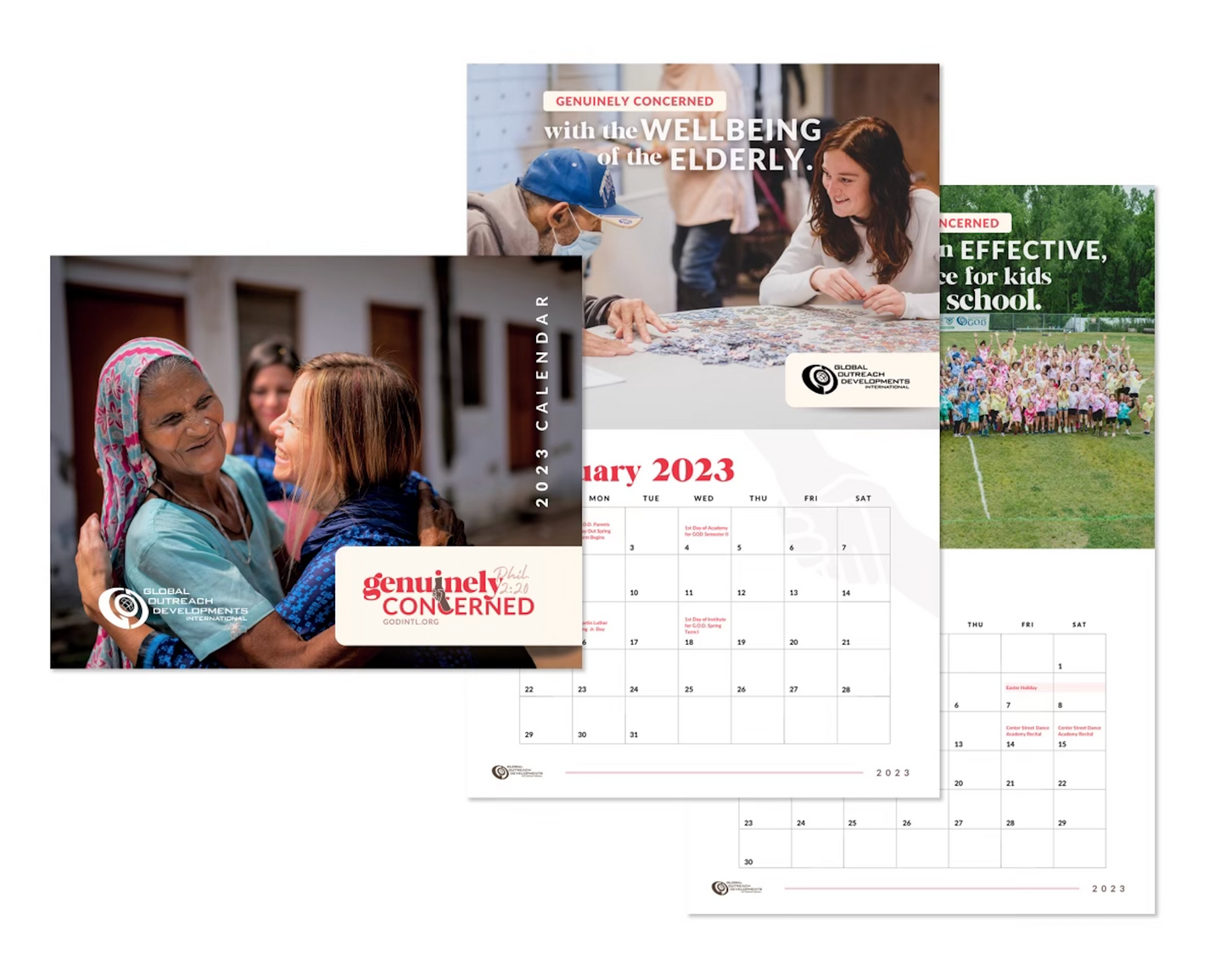 2022 GOD International Calendar
