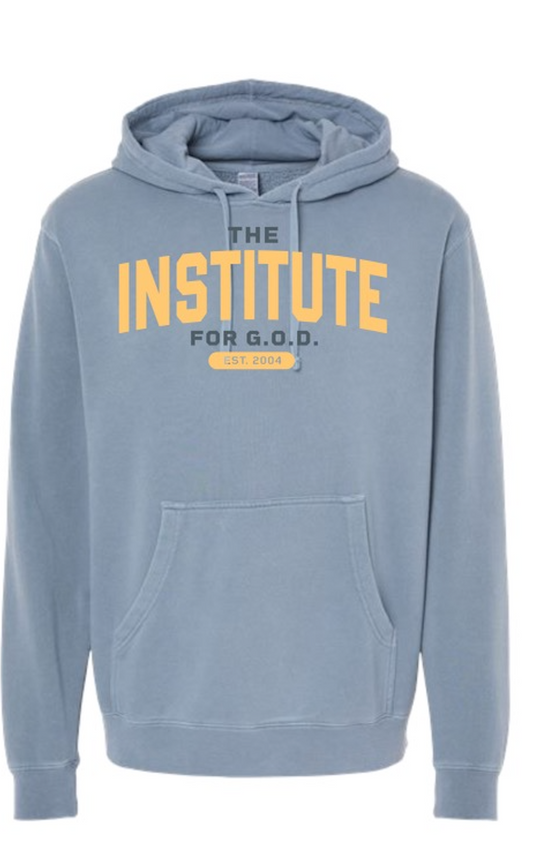 Pigment-Dyed Institute Hoodie
